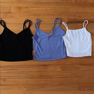Lot of Forever 21 tank tops/camis